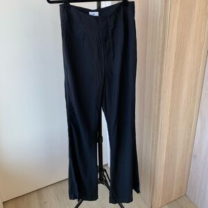 NWT Black Wide-Leg Pants